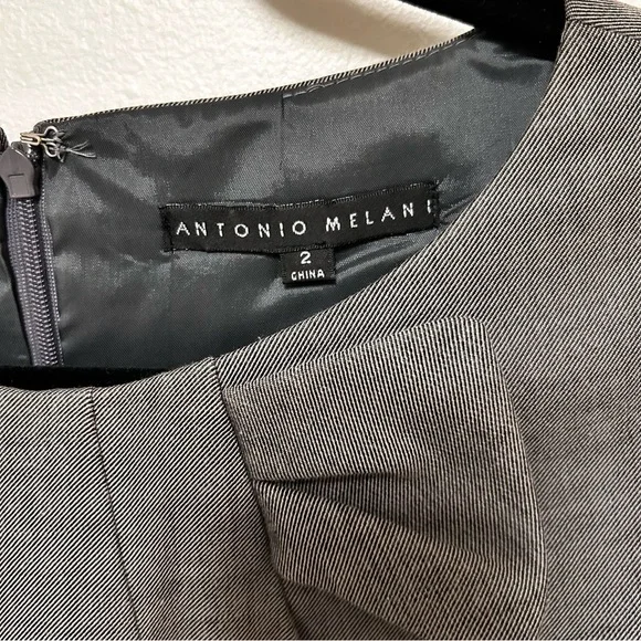 Antonio Melani gray sheath dress - Picture 3 of 4